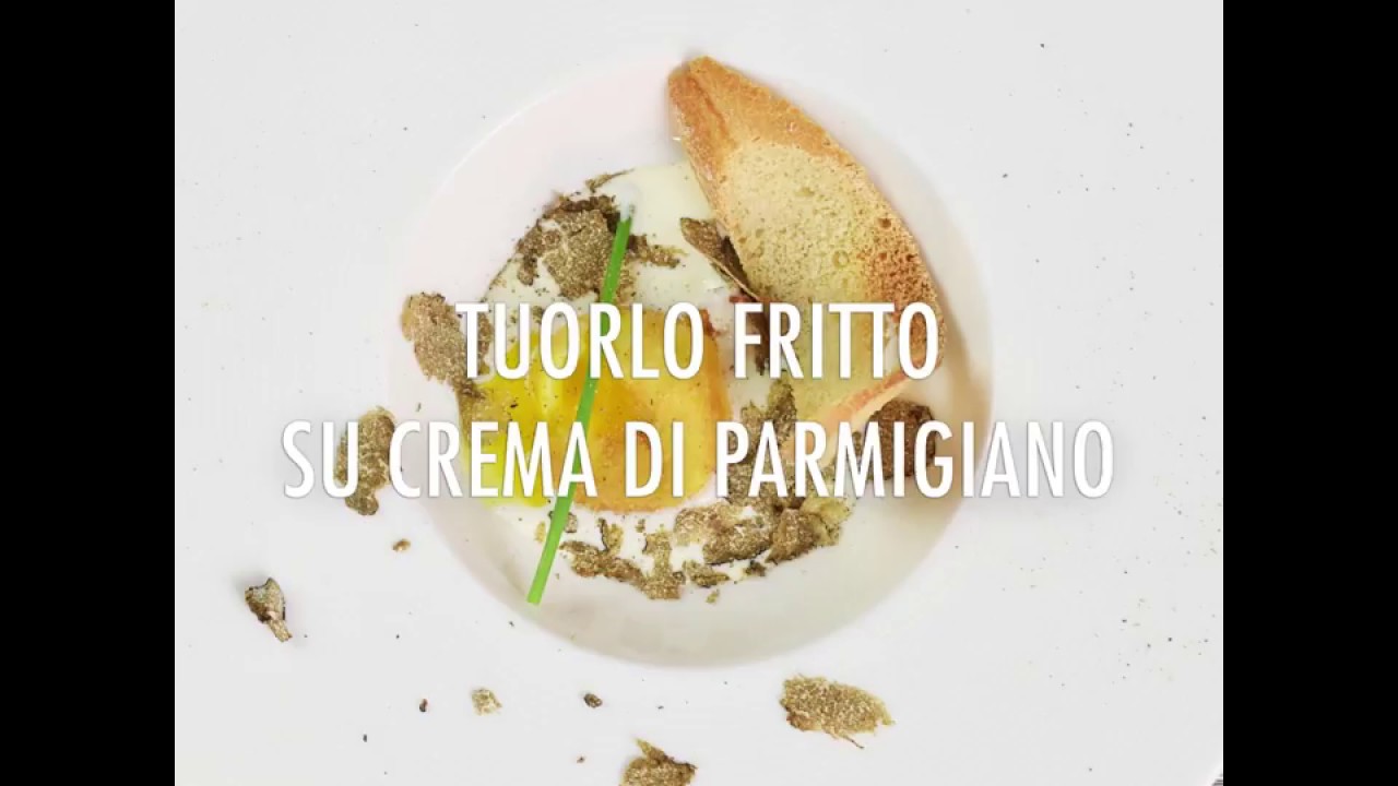 le Naturelle & Chef in Camicia - Tuorlo d'uovo fritto su crema di parmigiano