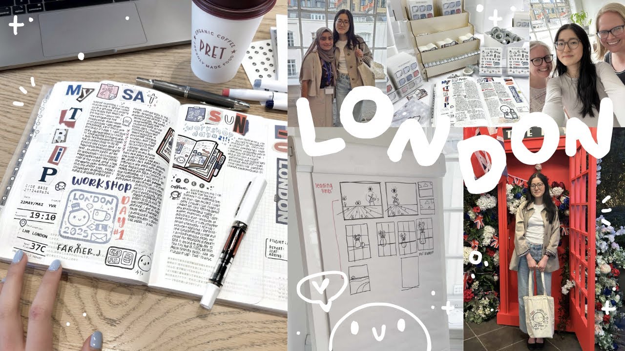 London Journaling Vlog | Workshops & Pop-Up @ MisoPaper
