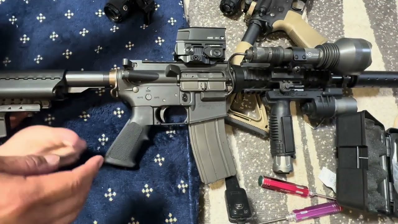 マルイURG-I ブースターG33とG43 レプリカ比較、着せ替え、装着例　その他