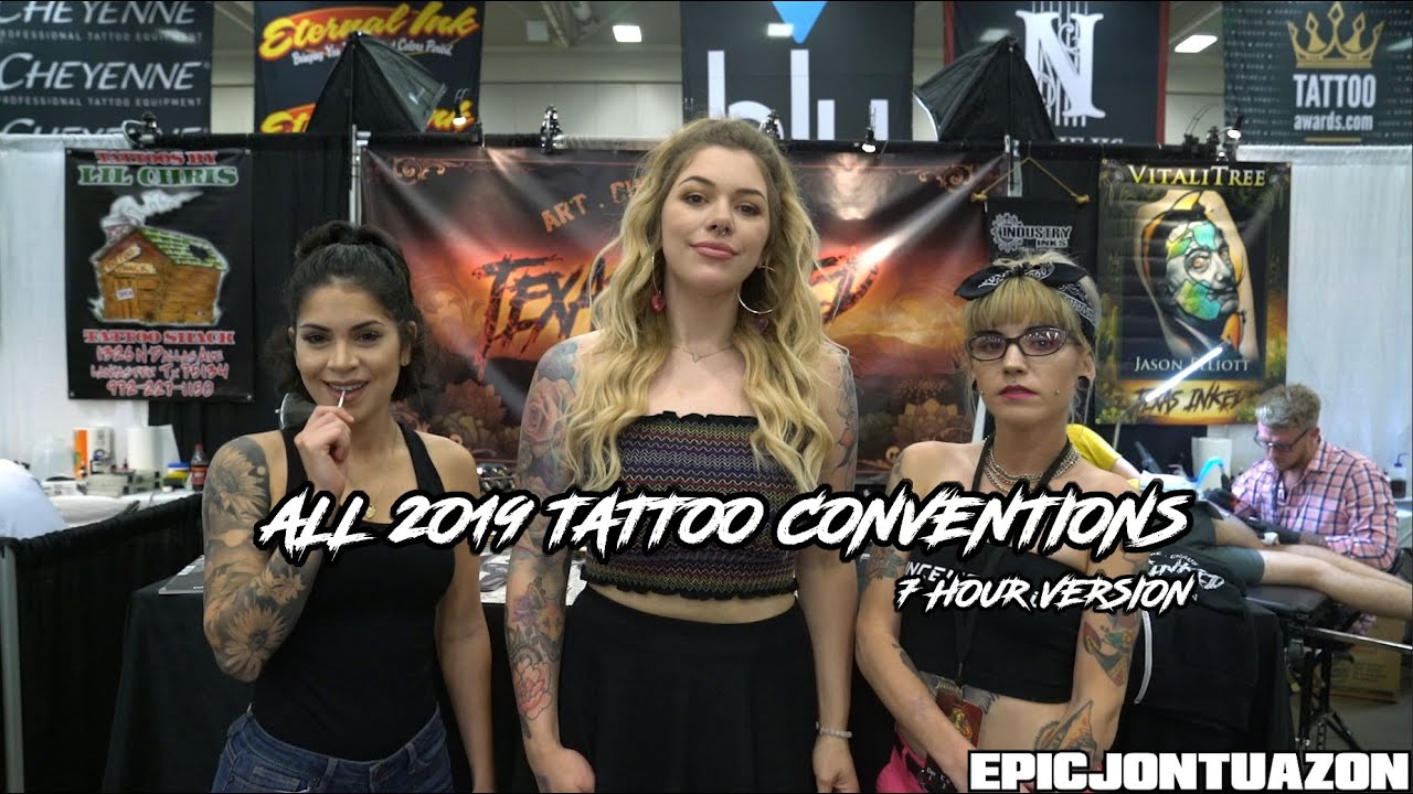 2019 Tattoo Conventions | 7 Hour Version | EPICJONTUAZON