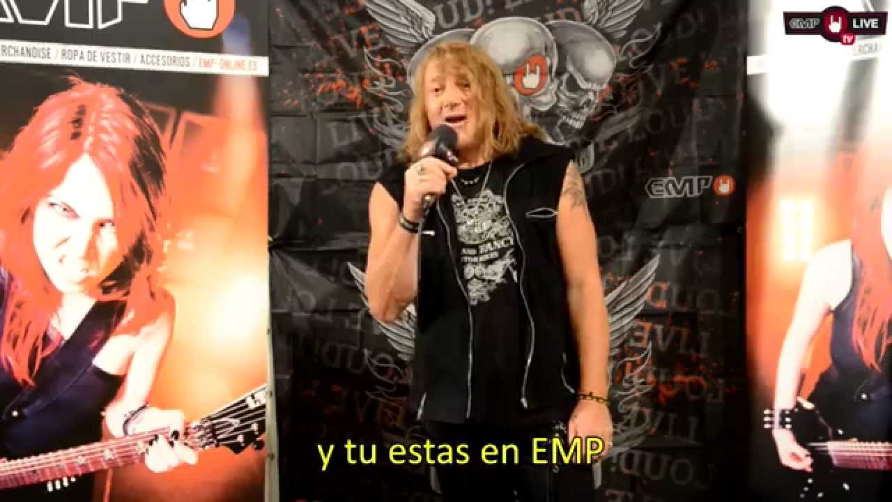 GAMMA RAY  interview by EMP LIVE TV - LEYENDAS DEL ROCK 2015