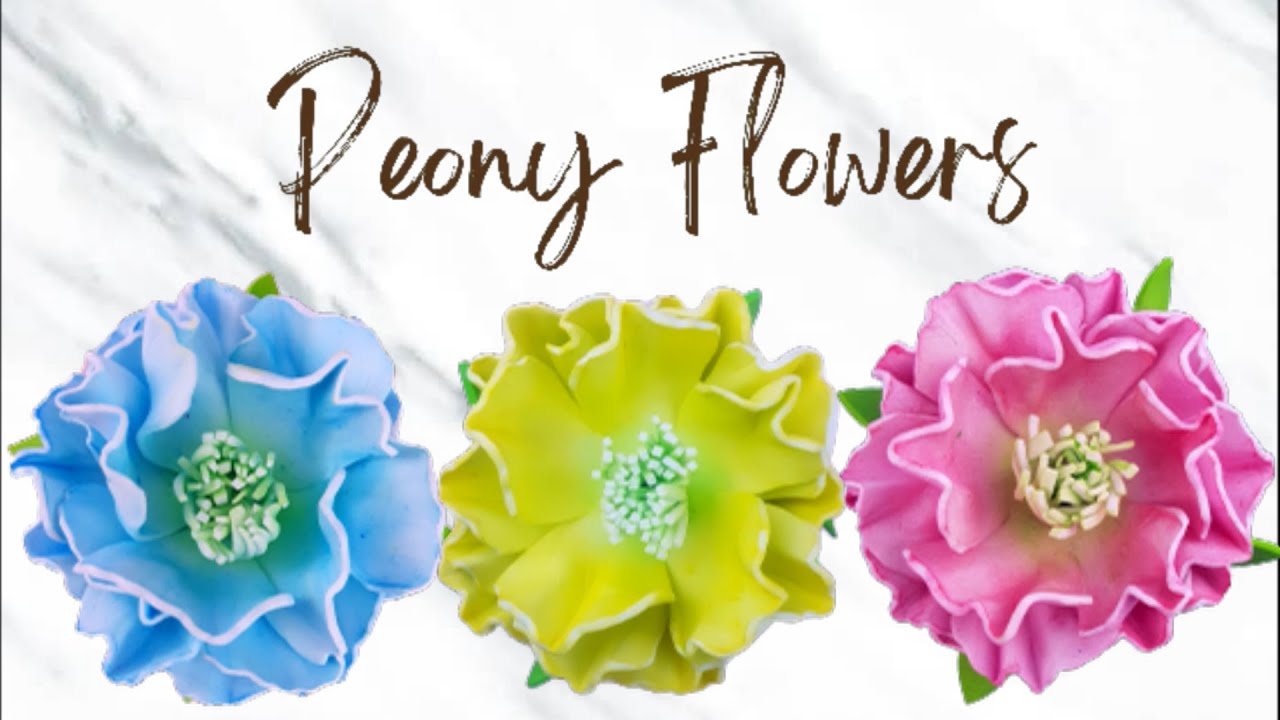 How to Make Peony Flowers Using Foam Sheet | Membuat Bunga Peony dari Spon Eva | DIY CRAFT IDEAS