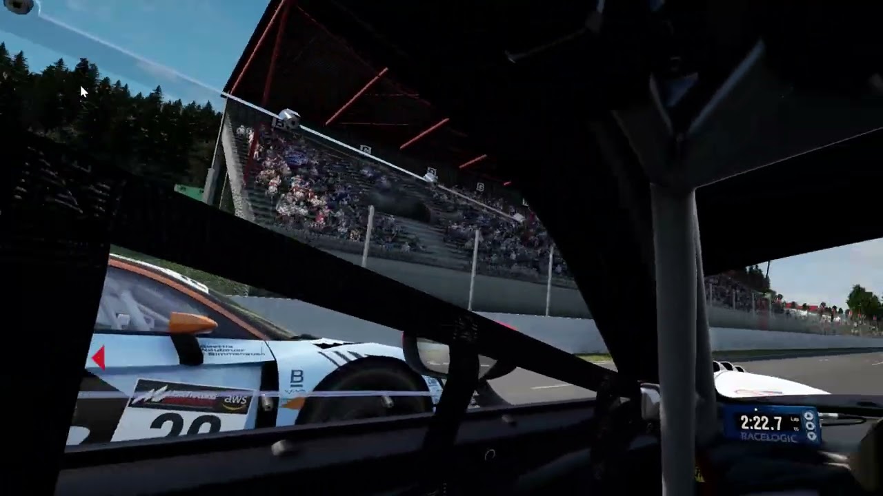 Carrera  sassetto corsa competizione Realidad Virtual Spa francorchamps  Sanse