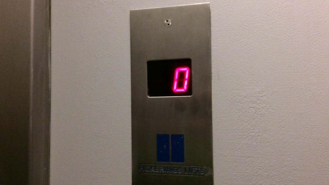 Old Pickerings Hydraulic lift in Llandudno Hotel