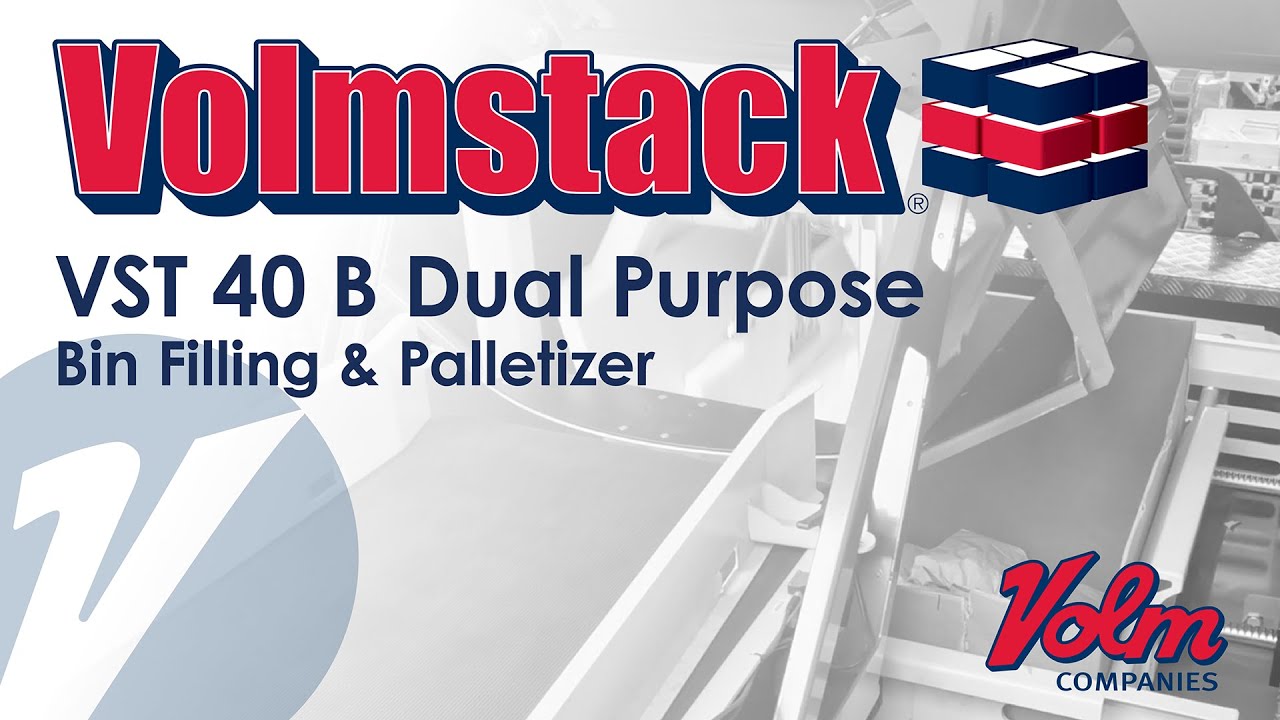 Volmstack VST40 B (Bin Filling & Palletizer)