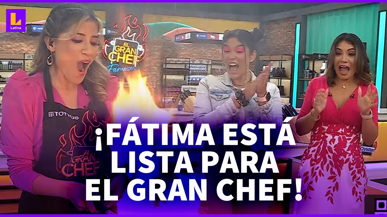 El Gran Chef Famosos: Así se prepara Fátima Aguilar para la tercera temporada