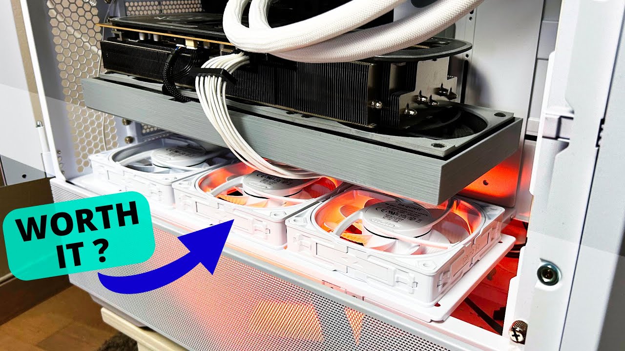 Can BOTTOM FANS Improve Your GPU Temps ?