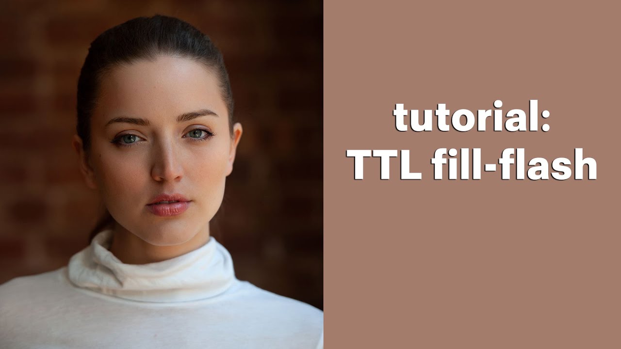 Video tutorial: TTL fill-flash