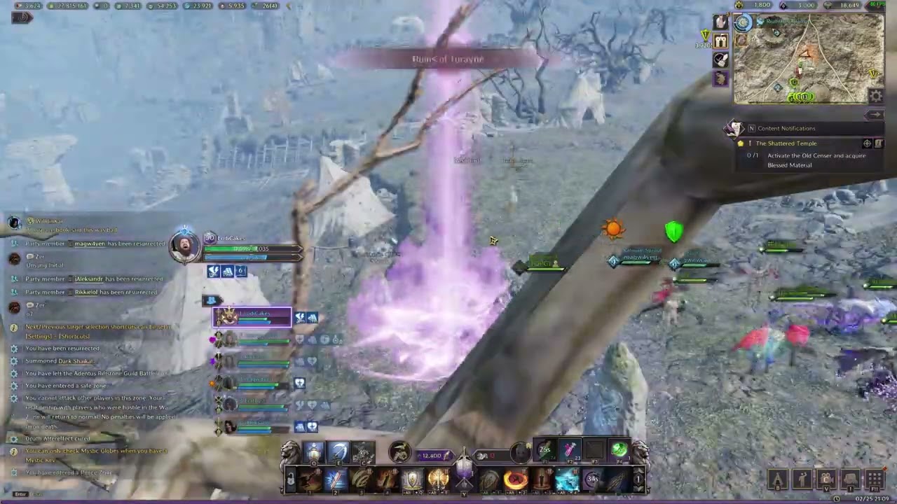 Aeonic vs Nazguls - Adentus Riftstone Fight - NA West Ashur Server