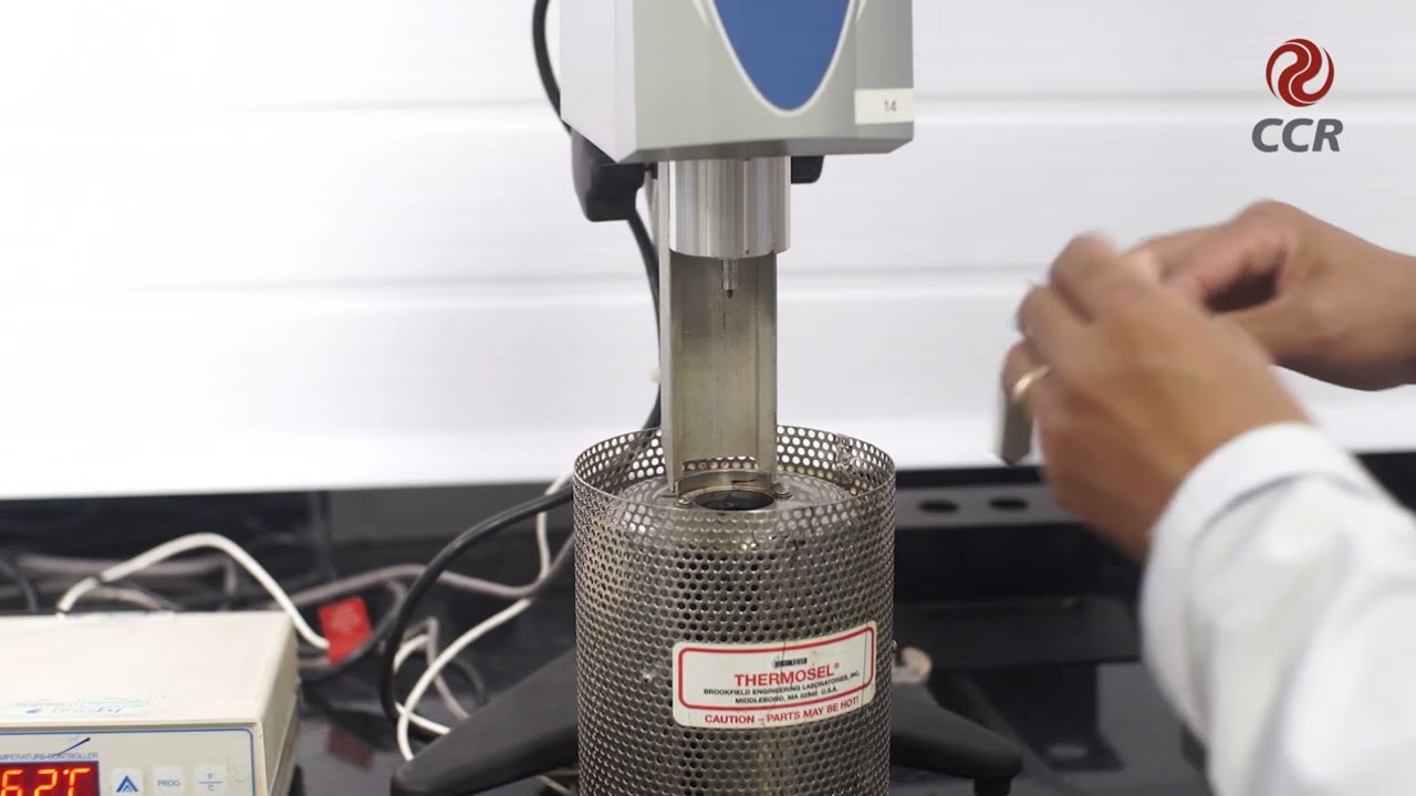 Determina&ccedil;&atilde;o da Viscosidade em Temperaturas Elevadas Usando um Viscos&iacute;metro Rotacional
