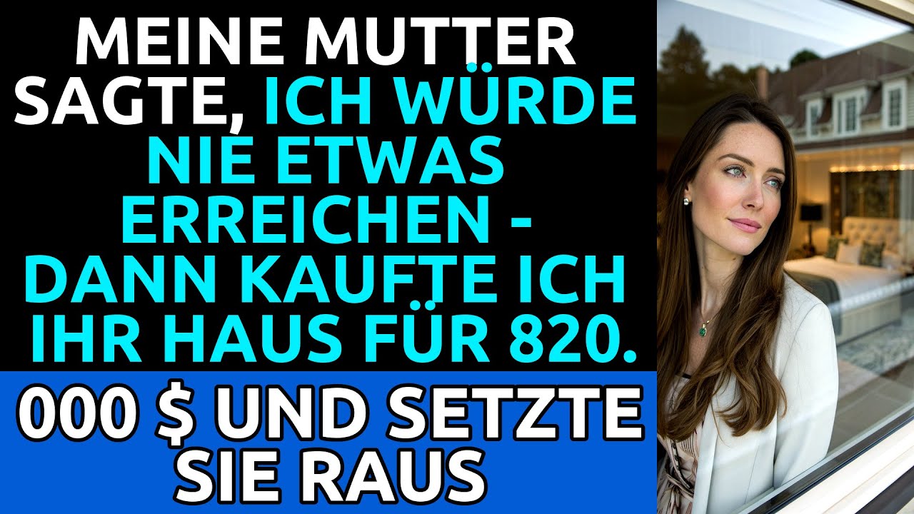 Ich Kaufte Das Haus Meiner Mutter Und Warf Sie Raus