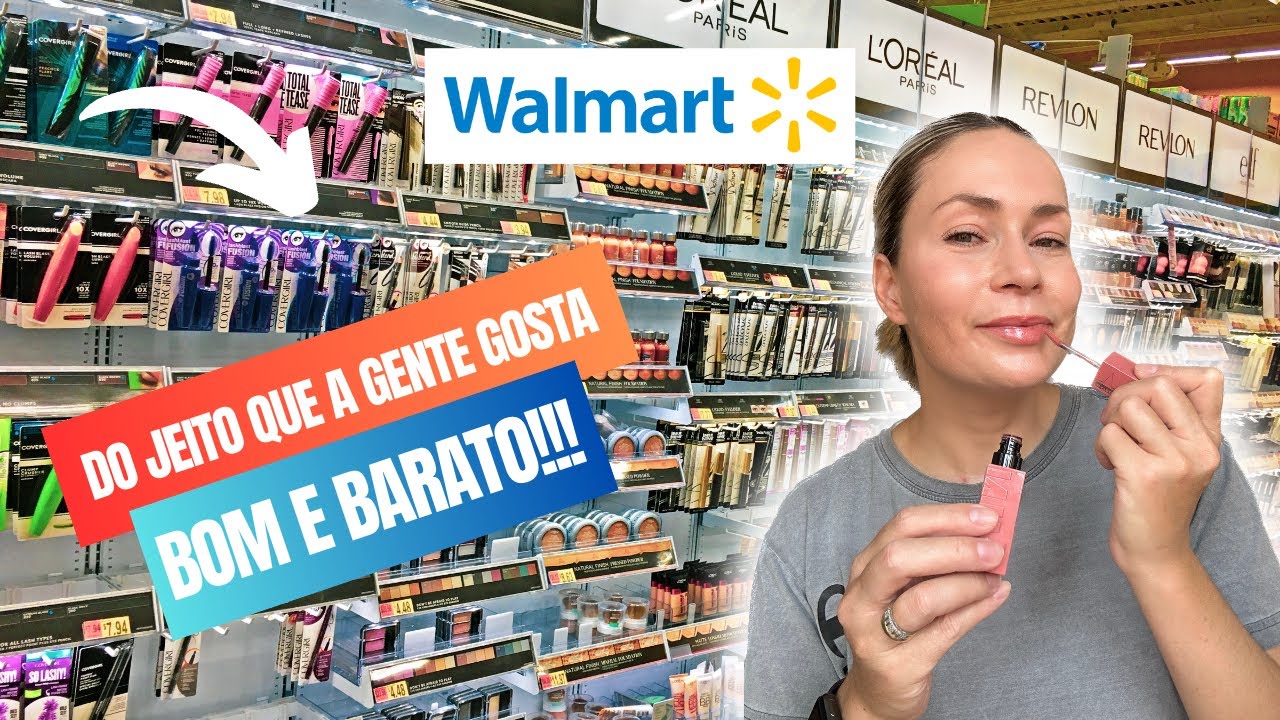 PRODUTOS DE BELEZA NOS ESTADOS UNIDOS - TOUR ATUALIZADO NO WALMART 2023 #comprasnoseua #vidanoseua