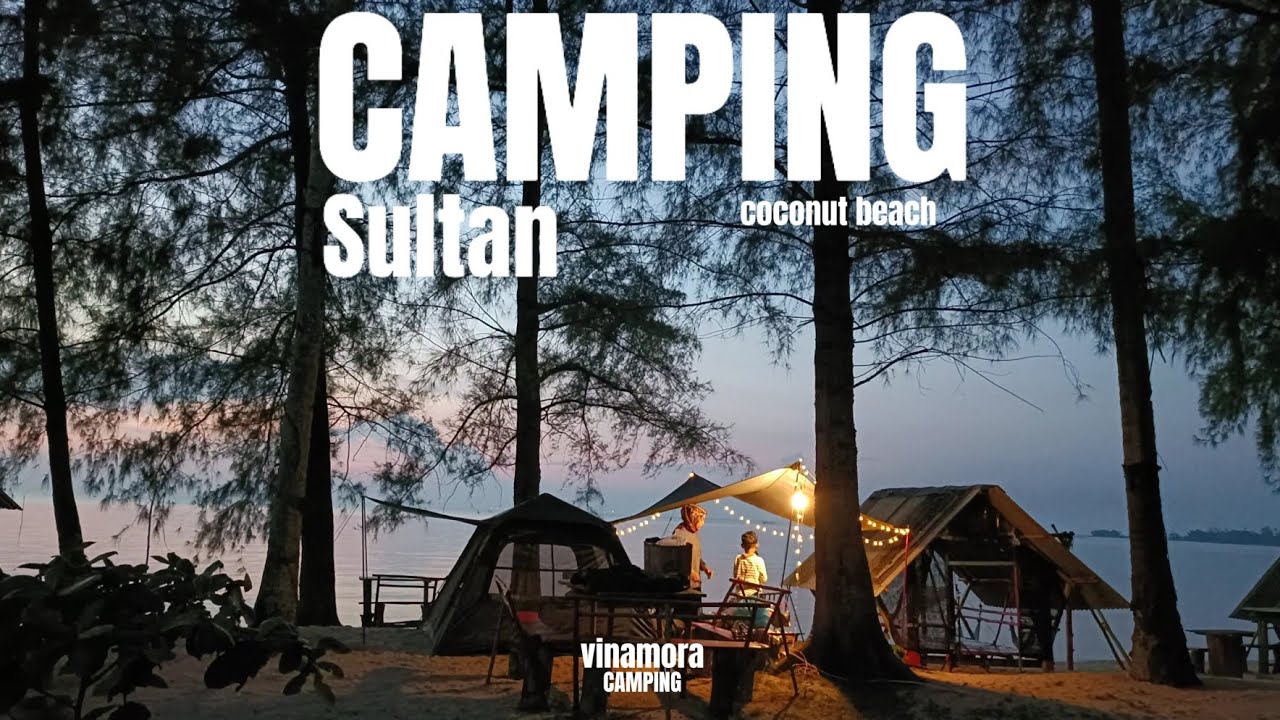 CAMPING SYAHDU DI PANTAI ROMANTIS  #keephike  #camping  #bintan  #glamping