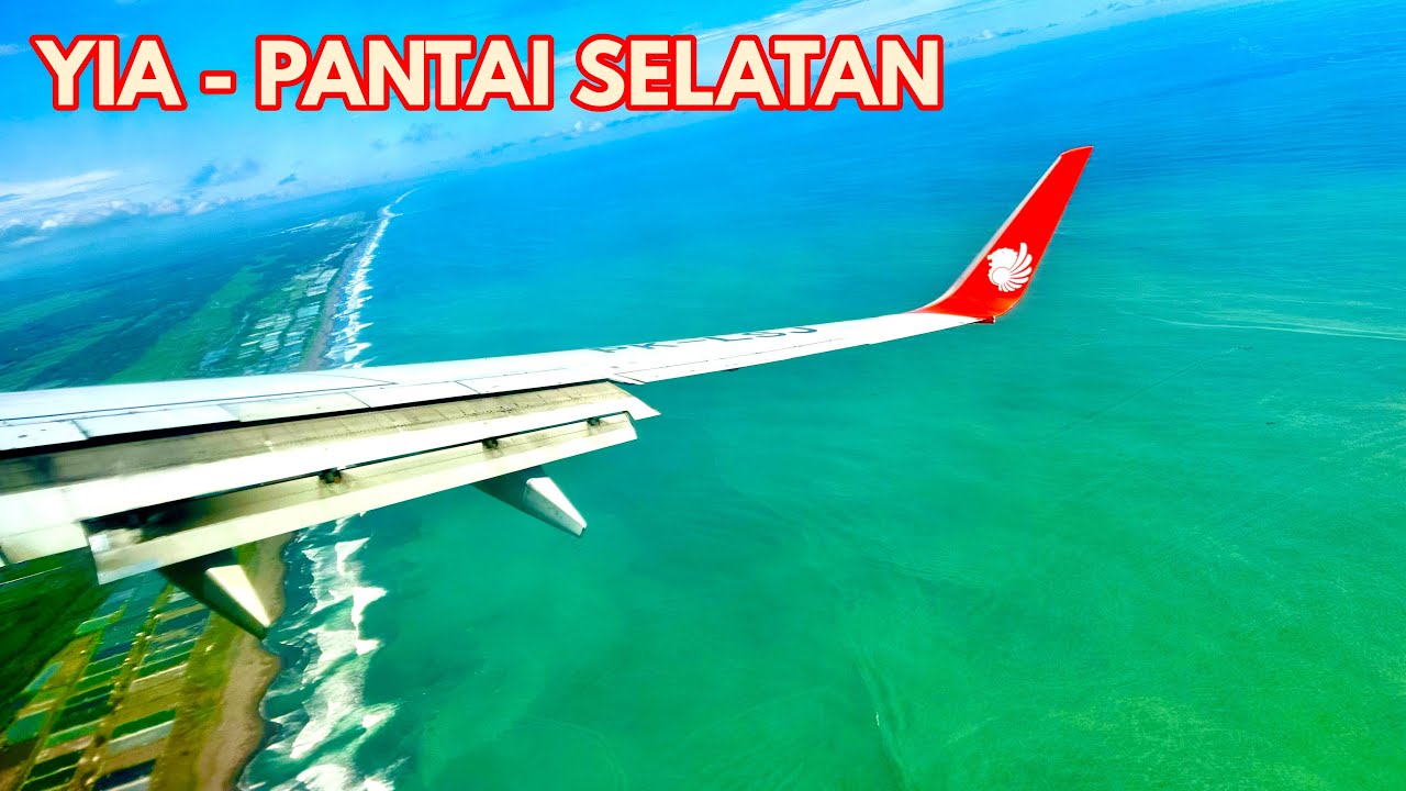 Landing Yogyakarta Lion Air Boeing 737-900ER | JT 569 PK-LSJ