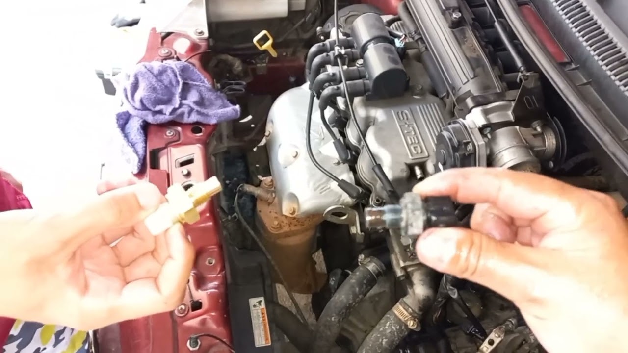 Reparación sensor de temperatura chevrolet spark