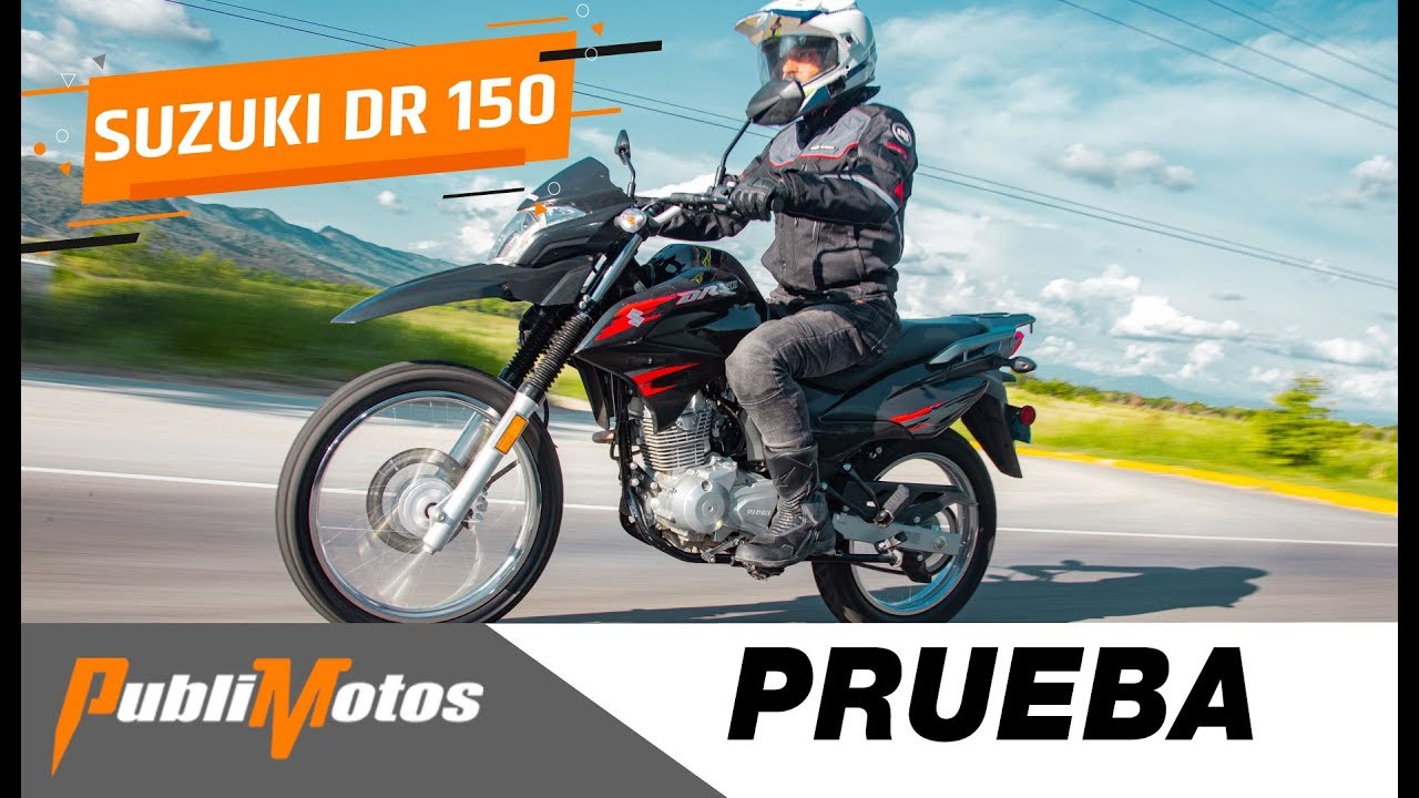 PRUEBA SUZUKI DR 150//PUBLIMOTOS.COM