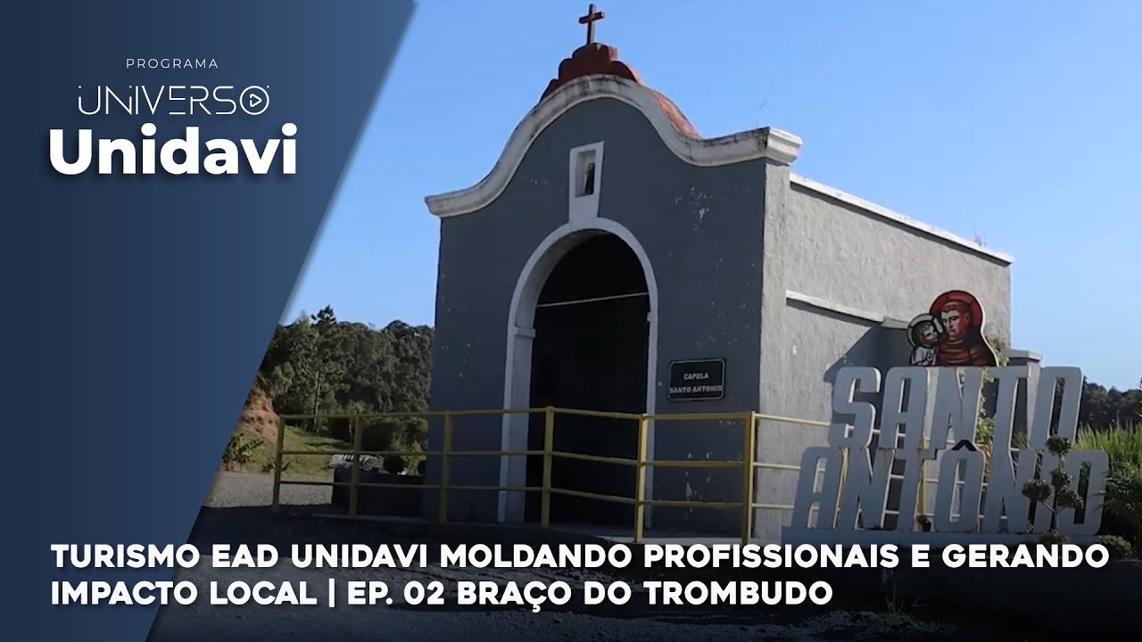Turismo EAD Unidavi moldando profissionais e gerando impacto local | Ep. 02 Bra&ccedil;o do Trombudo