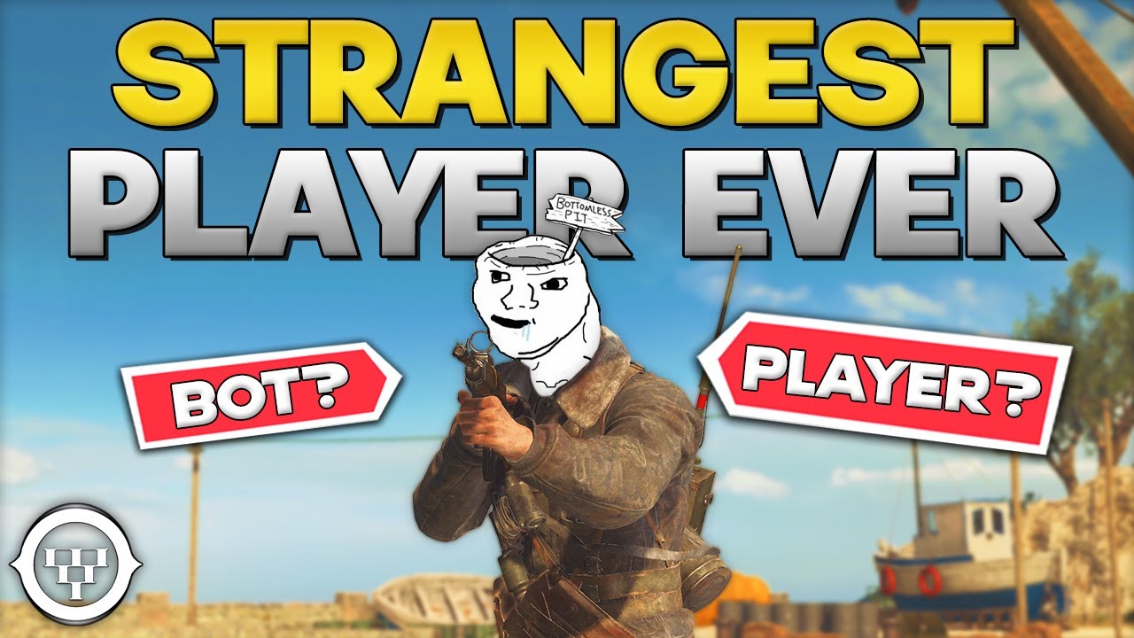 I Found the STRANGEST Battlefield Player EVER (Is This a Bot??)