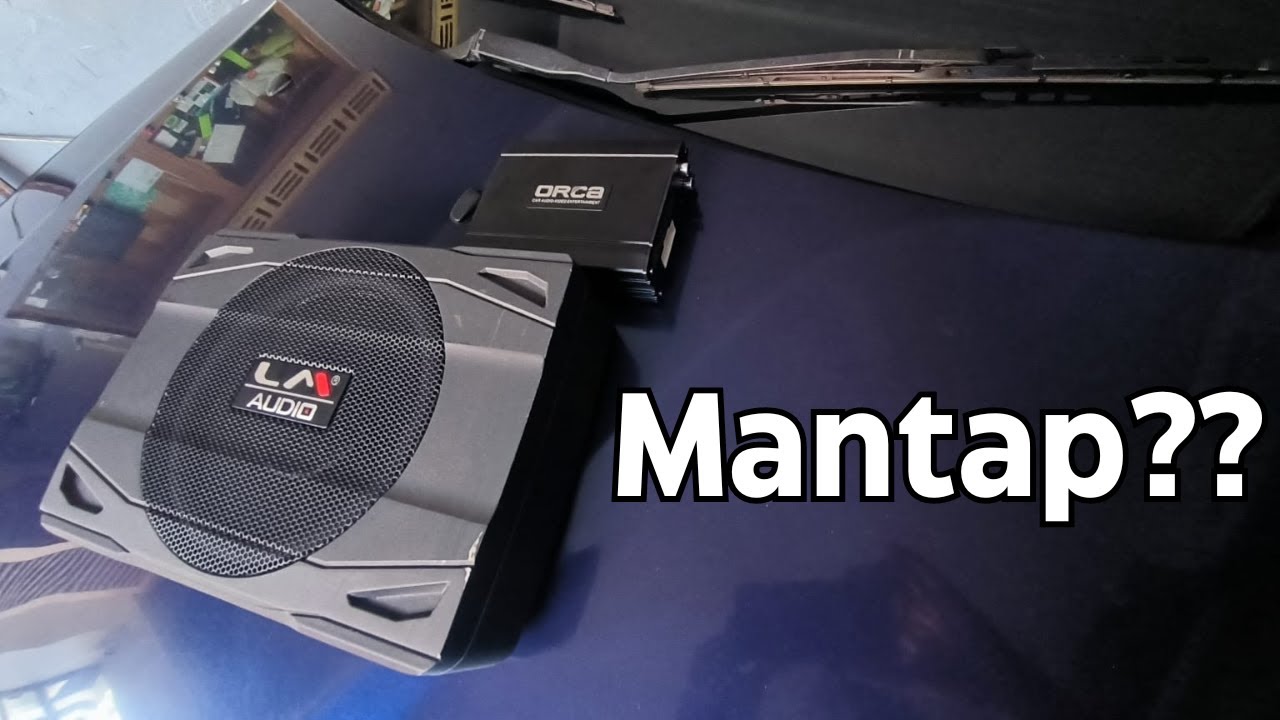 Pasang Mini Amplifier "DSP" Orca dan Sub Kolong LM Audio di E36!