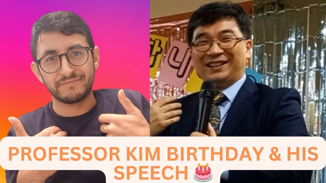 Professor birthday in South Korea || Teacher birthday ||  Love of the students || Birthday