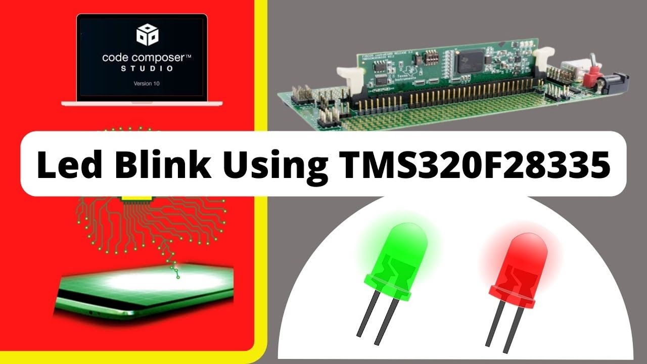 How to Blink LED using TMS320F28335
