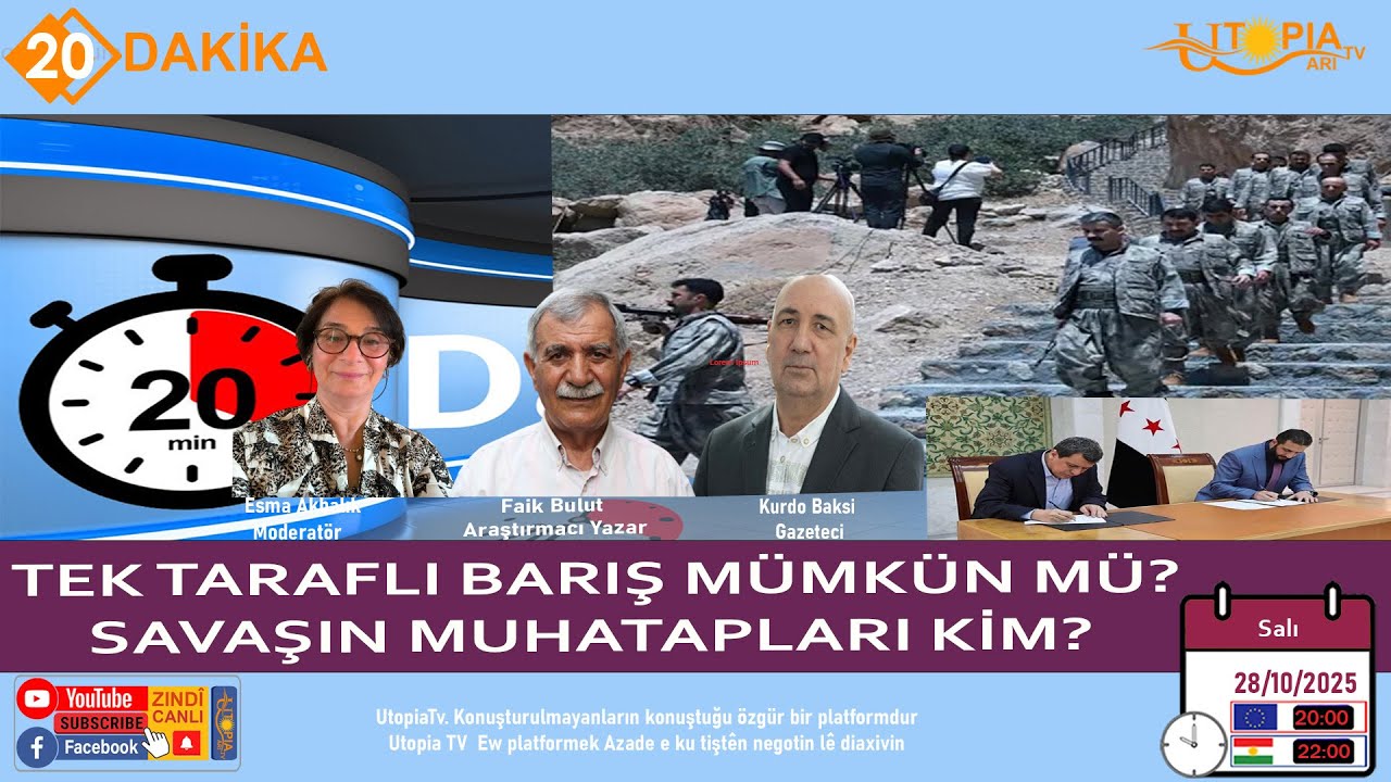 TEK TARAFLI BARIŞ M&Uuml;MK&Uuml;N M&Uuml;?         /   20 DAKIKA