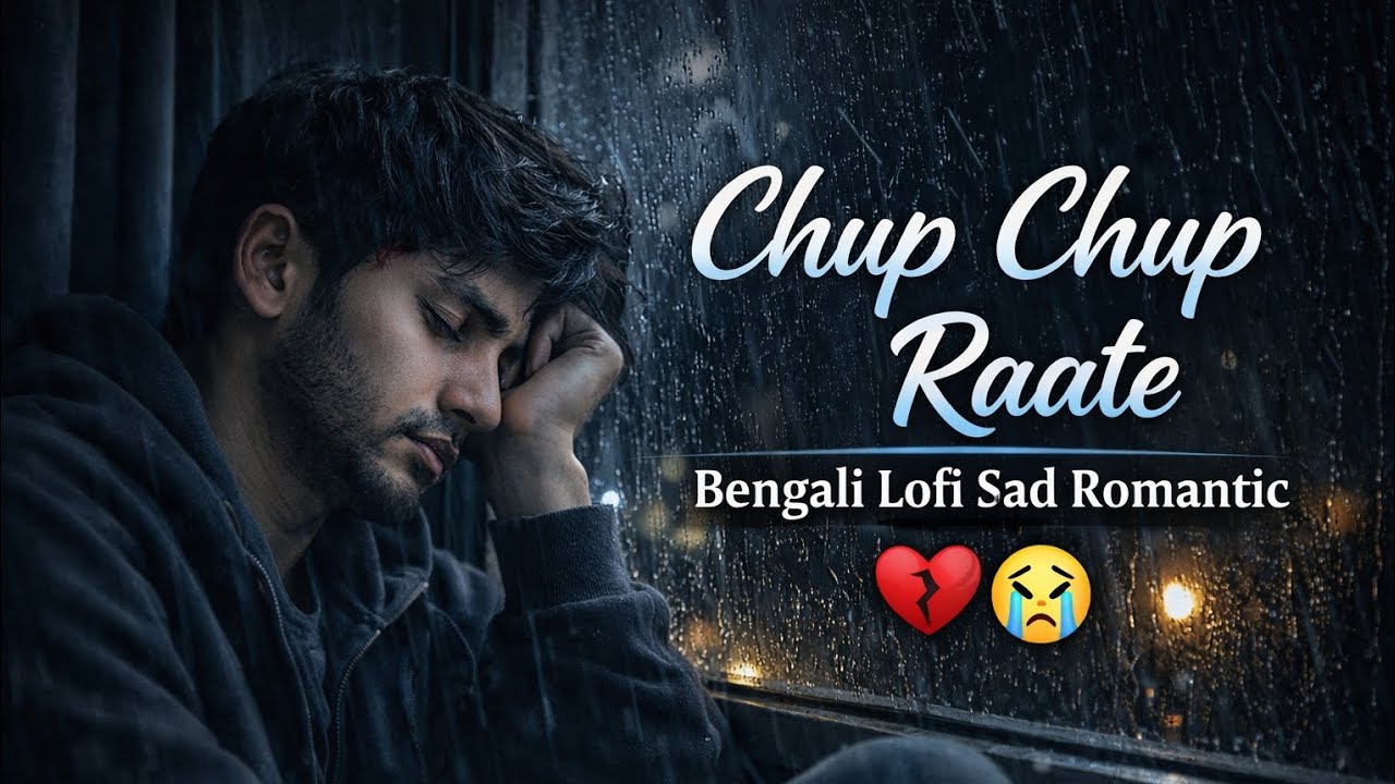 Chup Chup Raate 🌙 | Bengali Lofi Song | Sad Romantic Bangla Lofi 2026 | @GaanBox-x1c  | #sadsong