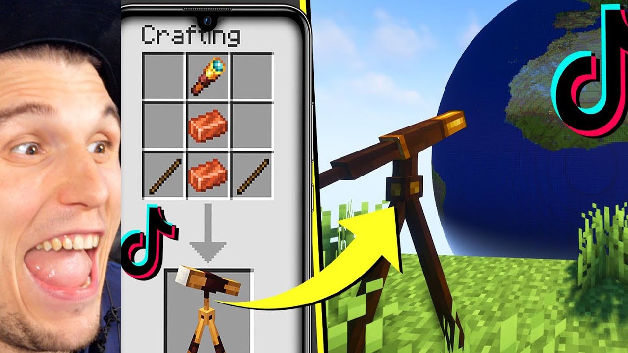 Paluten REAGIERT auf Ich teste 9 VIRALE MINECRAFT TIKTOKS, die du kennen MUSST!