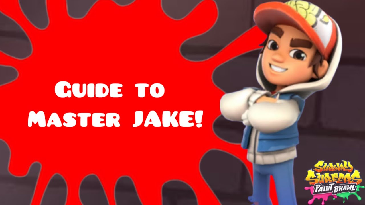 HOW TO PLAY JAKE IN SUBWAY SURFER PAINT BRAWL 🔫🫟🫟‼️