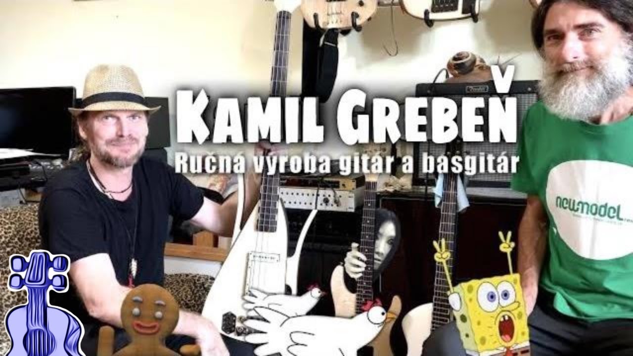 KAMIL GREBEŇ • elektrické gitary a basgitary - ručná výroba • rozhovor, test nástrojov