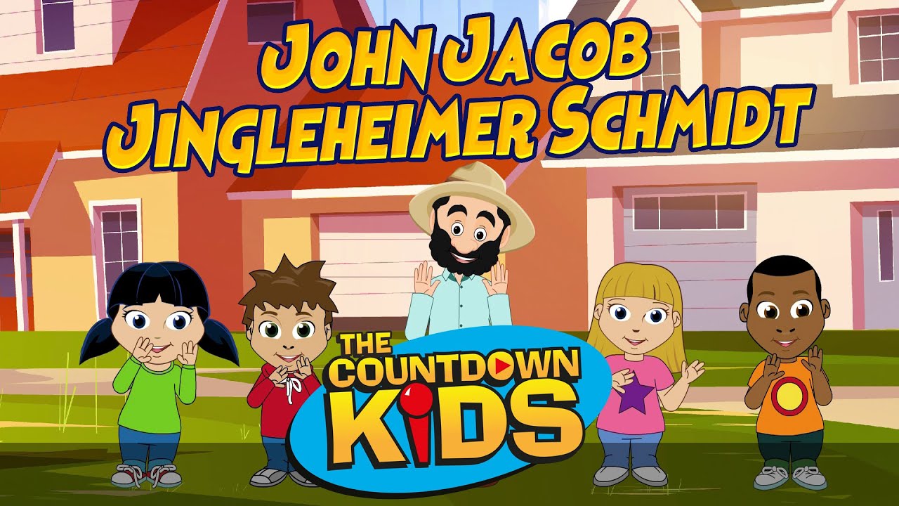 John Jacob Jingleheimer Schmidt - The Countdown Kids | Kids Songs & Nursery Rhymes | Lyric Video
