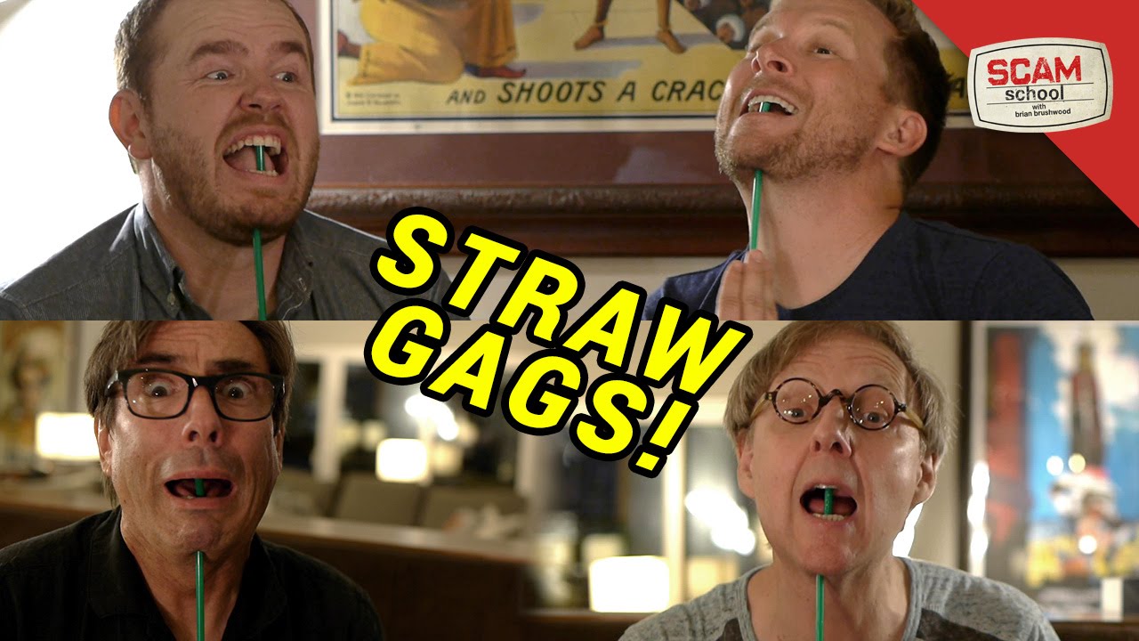 Freaky Straw Gags with MAC KING!