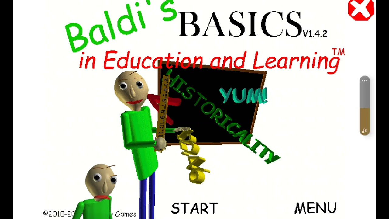 Baldi vs animator part 1