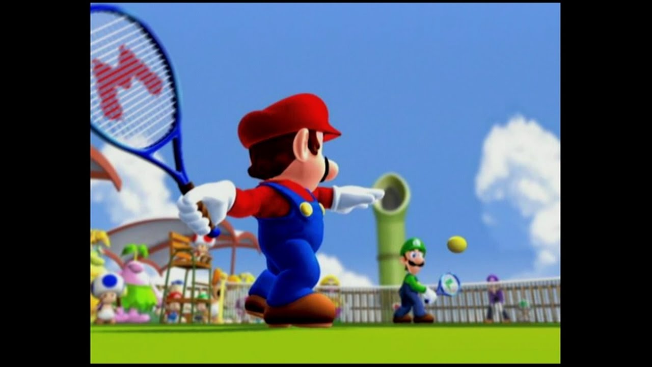 Mario Power Tennis - Ending Movie/Credits [Upscaled 1080p]