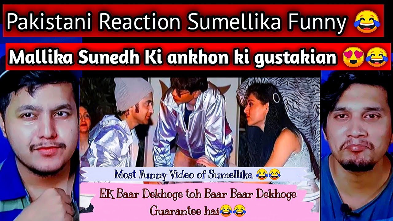 Pakistani reacts to Sumellika Funny Video 😂Ek Baar Dekhoge toh Baar Baar Dekhoge | Dab Reaction