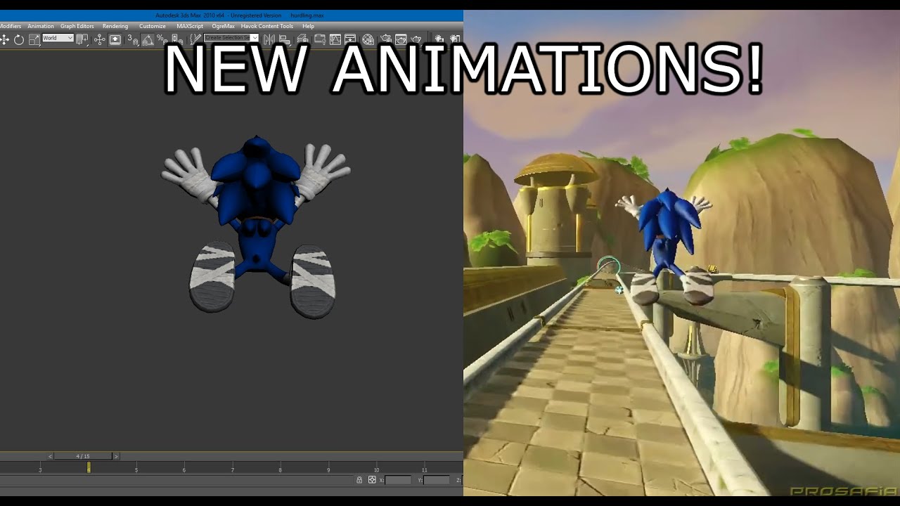 Sonic Generations Mod: Sonic Boom Mod Update Progress 2 (w/ Commentary)