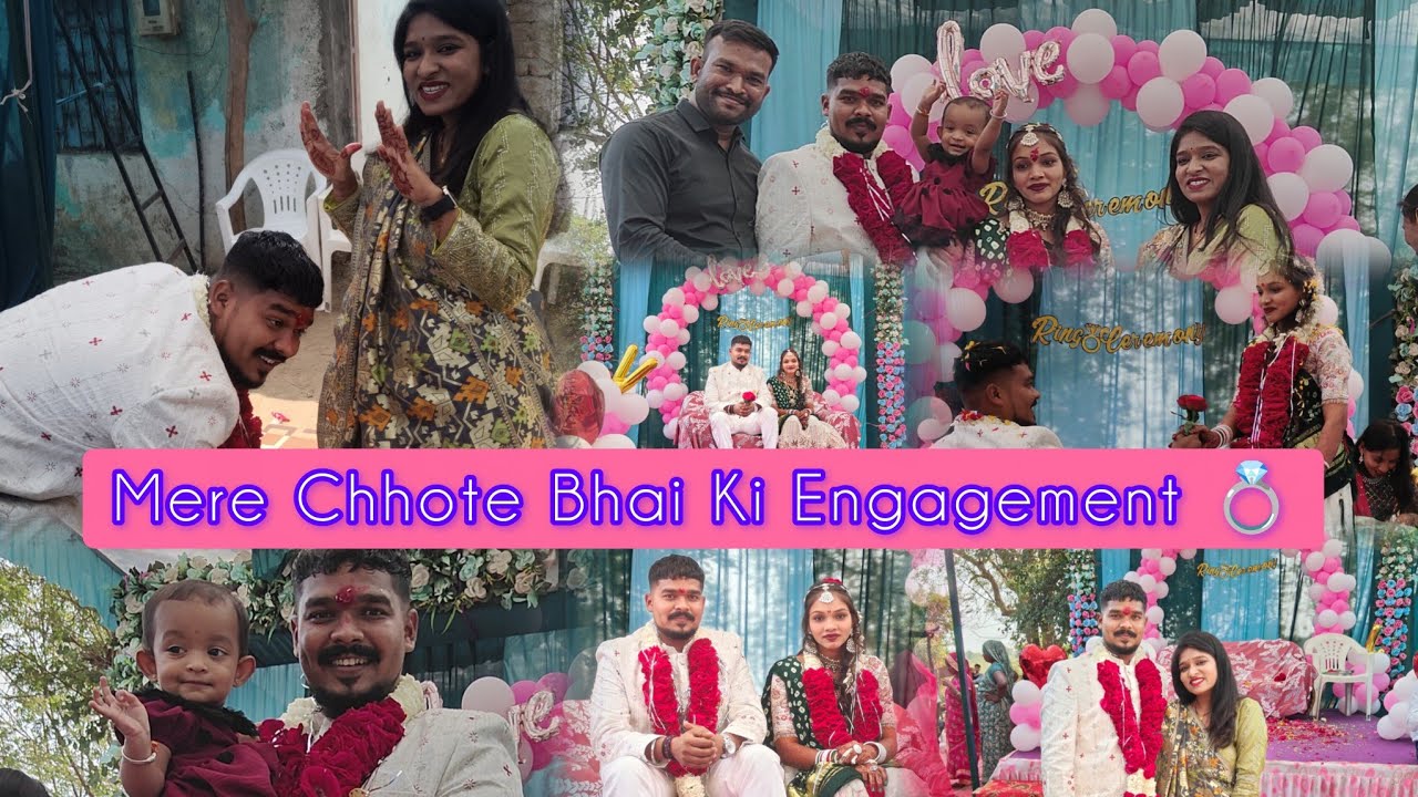 Vinay & Family — Engagement Day 💍✨🧿 #vlog #engagementvlog #godDhana #familyvlog #indianculture 