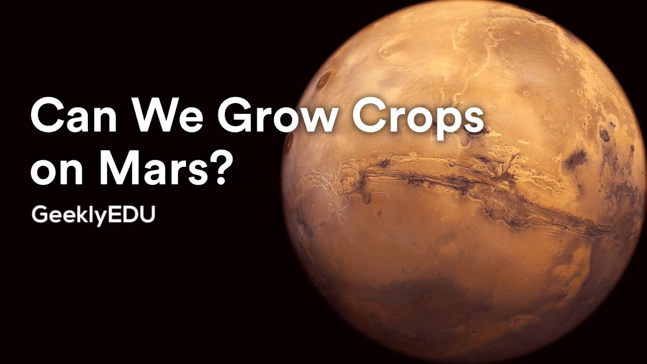 How to Grow Food on Mars? | Did the Martian Get It Right?