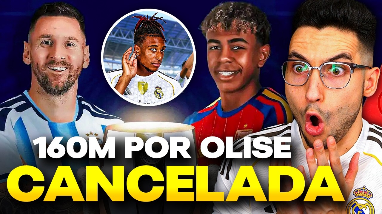 🚨OFICIAL: ¡SE SUSPENDE la FINALISSIMA! EL MADRID PREPARA 160 MILLONES por OLISE