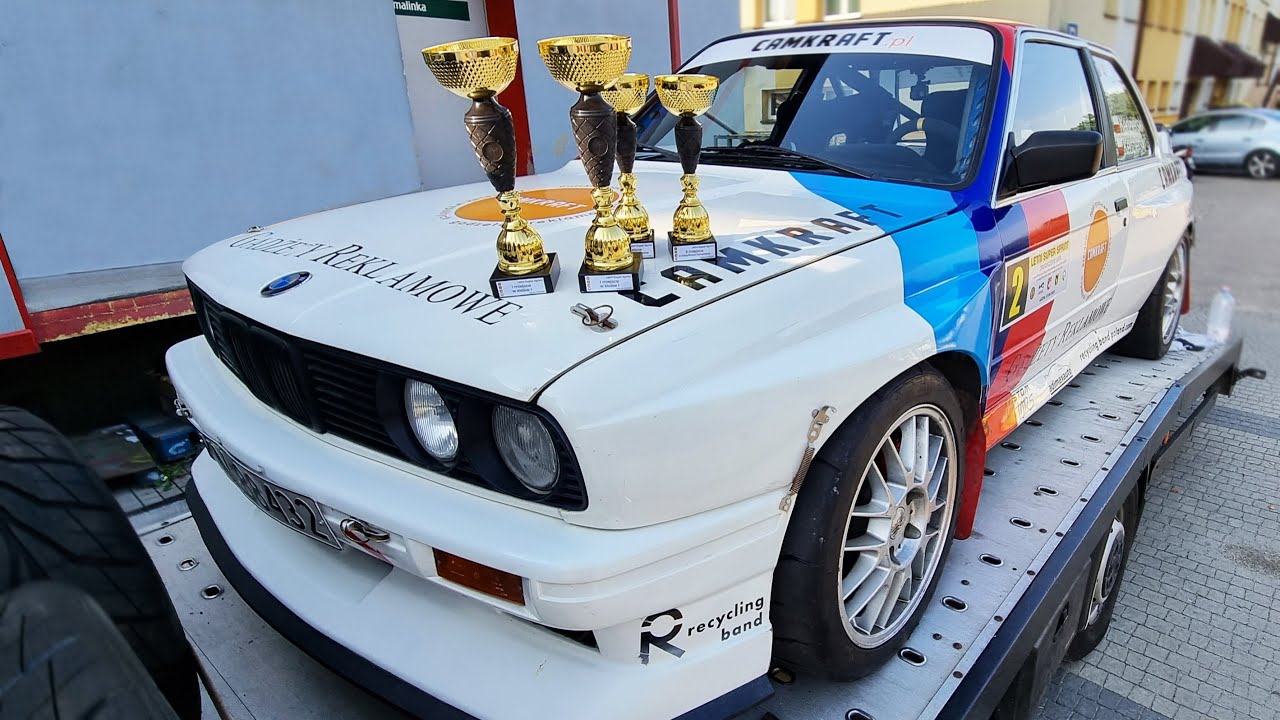Letni Super Sprint Łużna 27.08.2023 - CAMKRAFT Motorsport - BMW e30 v8 - Kędzierski / Kędzierski