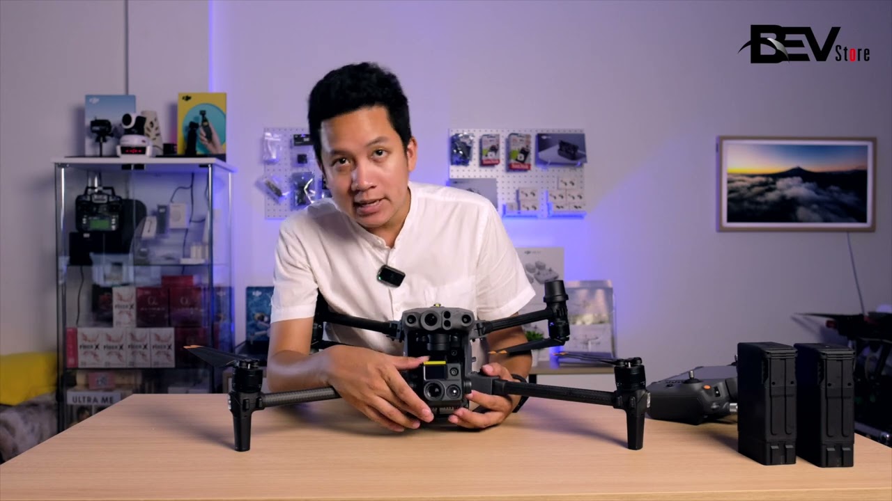 พาชม โดรนพร้อมกล้องตรวจจับความร้อน DJI M30T โดรน Enterprise ที่ดีที่สุด !!!!