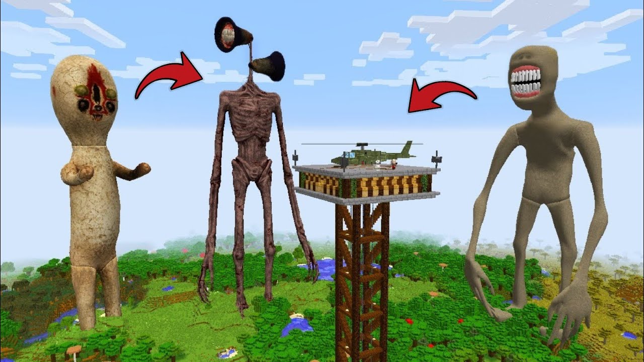 i Found Scariest SHIN SCP -173 😱 in Minecraft | Minecraft Horror |