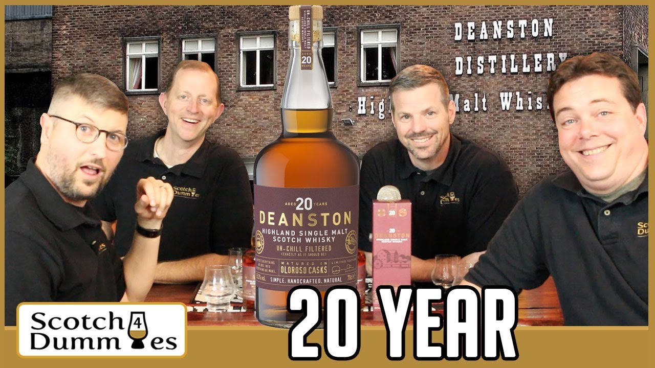 🥃 Deanston 20 Year  -  Highland Single Malt Scotch Whisky Review #144
