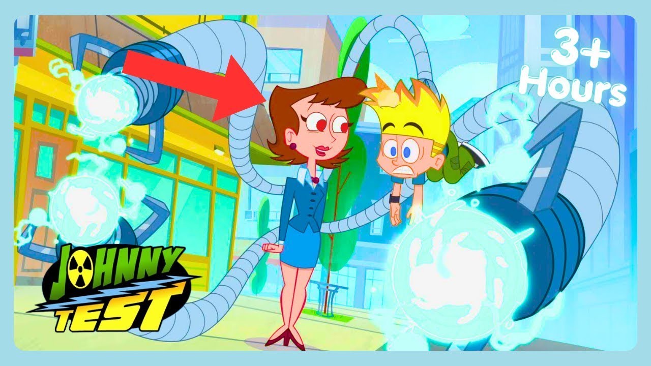 Johnnys Evil Mom! 😲🧪 | BRAND NEW Johnny Test | WildBrain Bananas