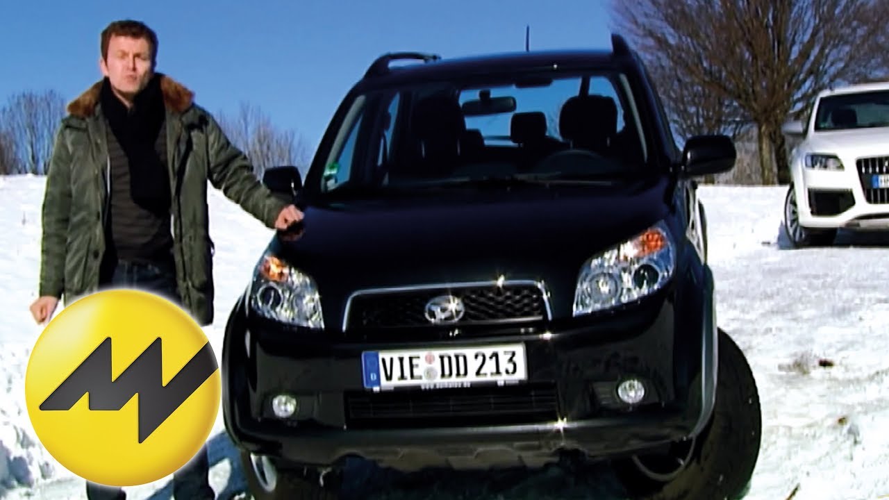 Audi Q7 vs. Daihatsu Terios Das ungleiche SUV-Duell: Wolfgan