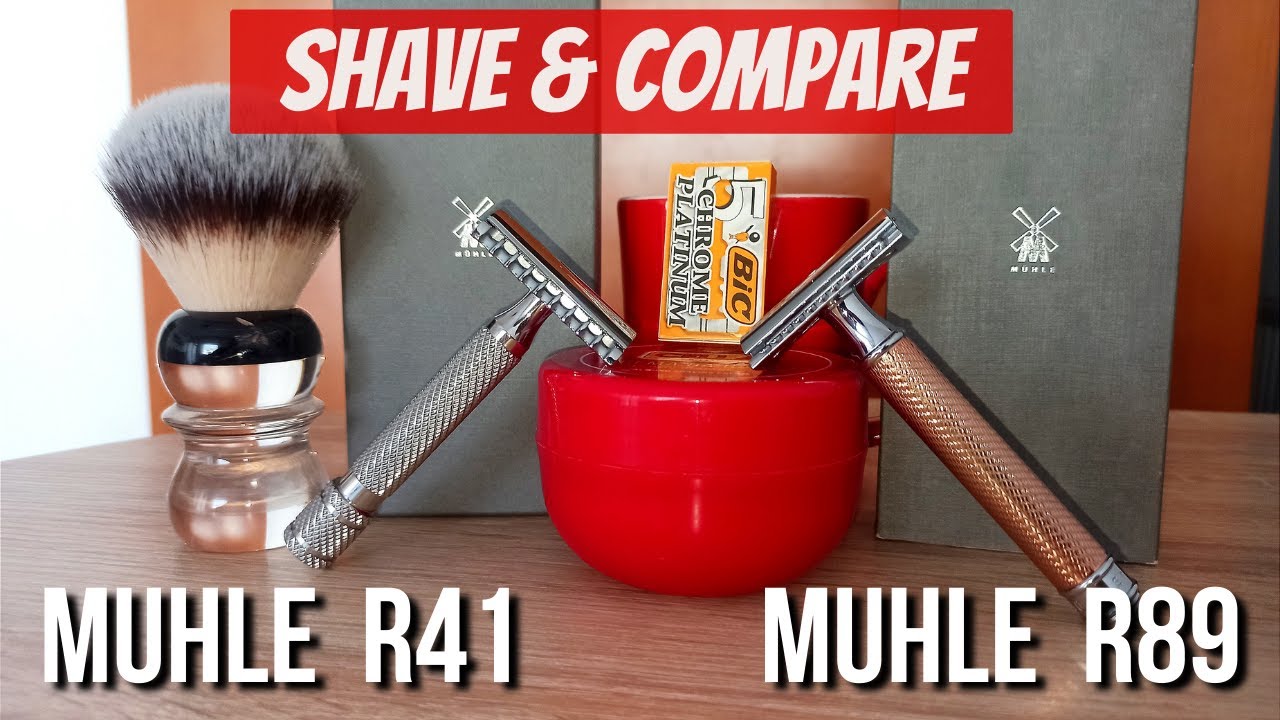 Muhle R41 против Muhle R89 — бритье и сравнение