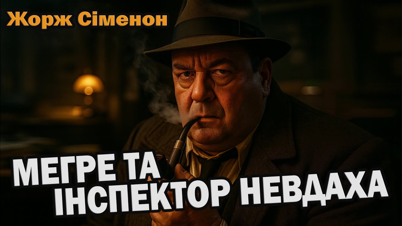 МЕГРЕ ТА ІНСПЕКТОР НЕВДАХА - Жорж Сіменон | Читає Ярослав Макєєв #аудіокнигиукраїнською