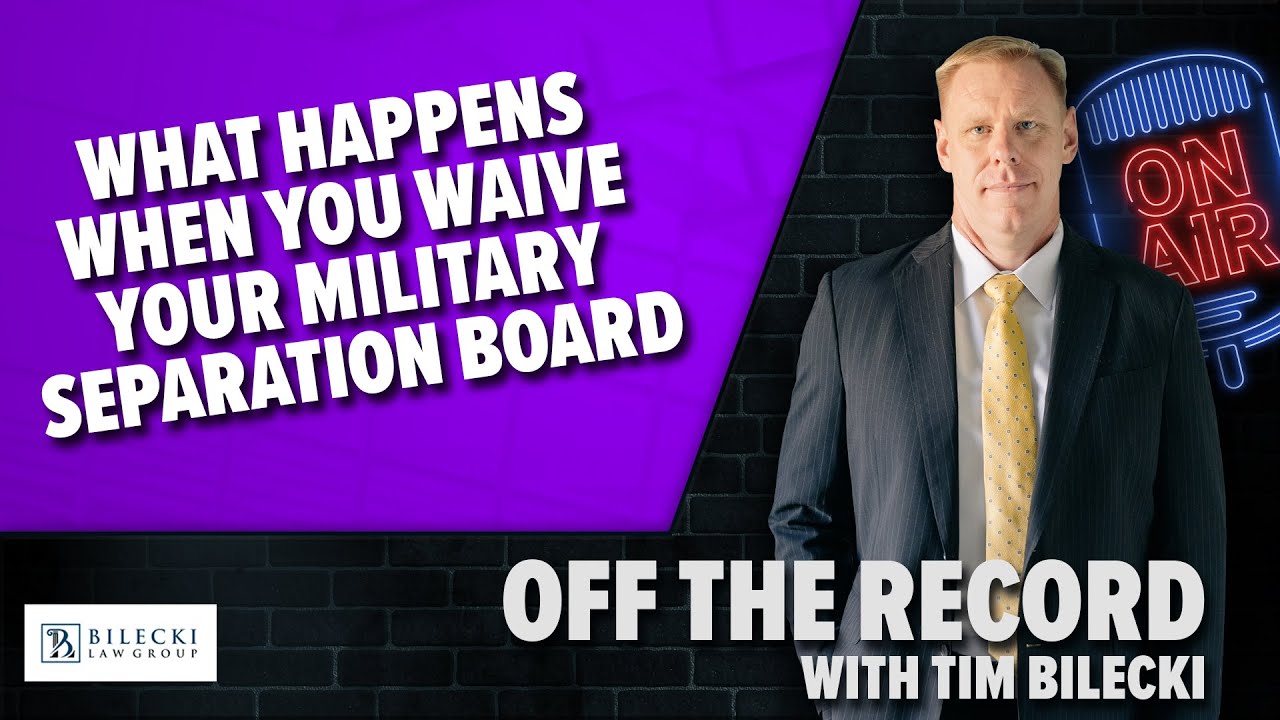 What Happens When You Waive Your Military Separation Board