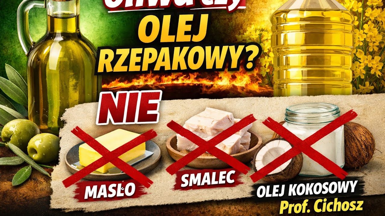 Najlepszy tłuszcz do smażenia – czy masło i smalec to naprawdę dobry wybór? Prof. Cichosz