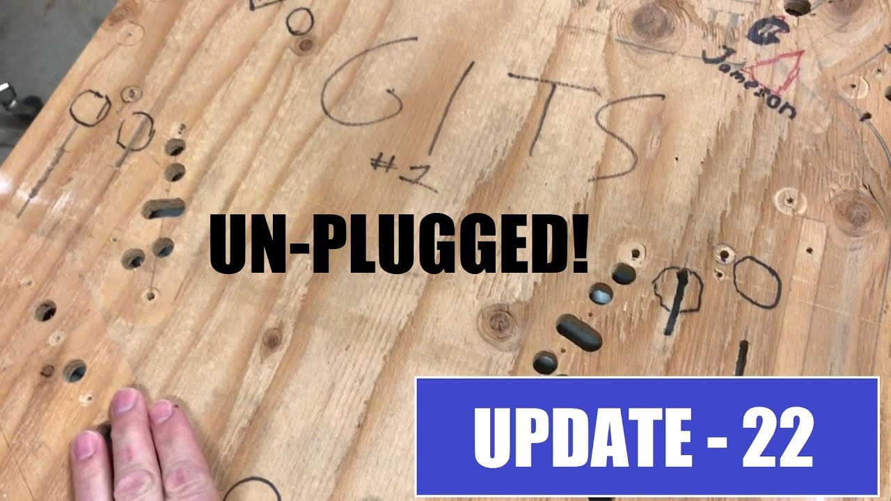 Building a Custom Pinball - 22 - playfield teardown - prep for MGC 2019